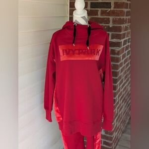 IVY PARK Bold Red Tracksuit Size Small